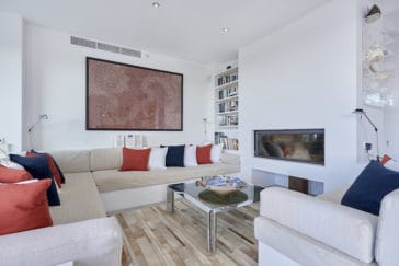 Lounge suite of Villa Brielle's living room - 2